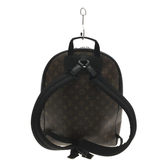 Louis Vuitton Monogram Macassar Leather Backpack Black - Picture 3 of 6